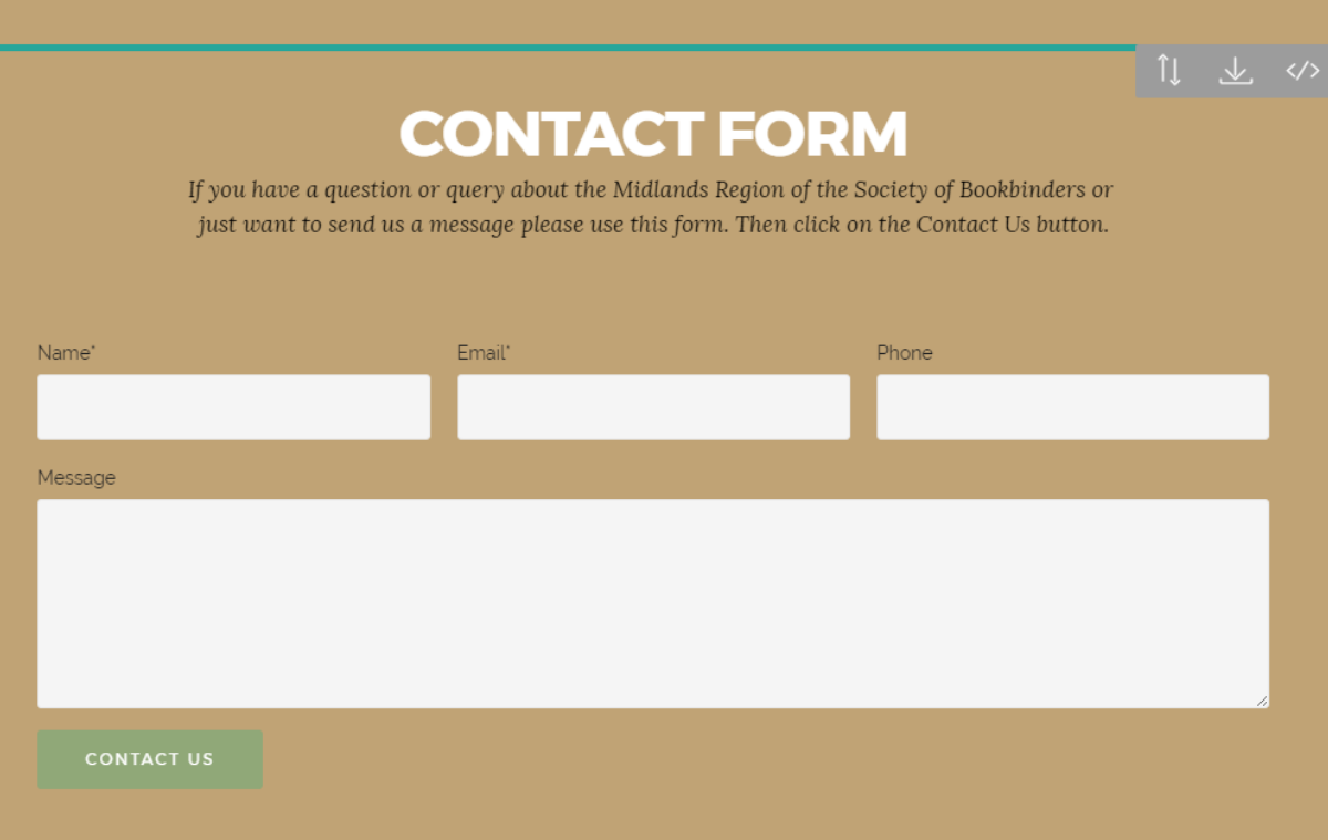 Add a Contact Form